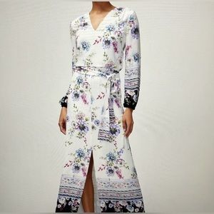 NWT WHITE HOUSE BLACK MARKET Stunning Floral Dress, Size Medium